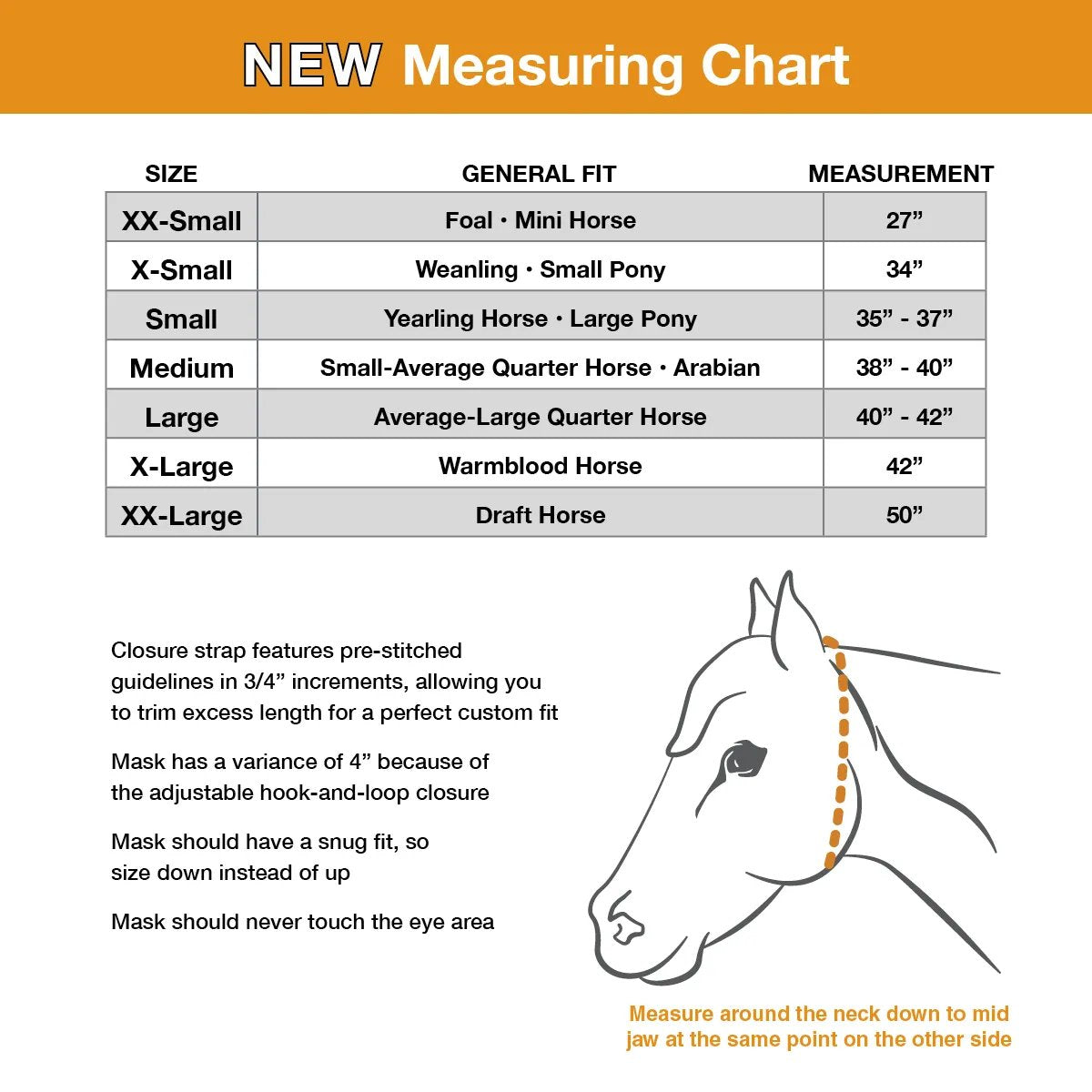 Cashel mini fly mask with ears