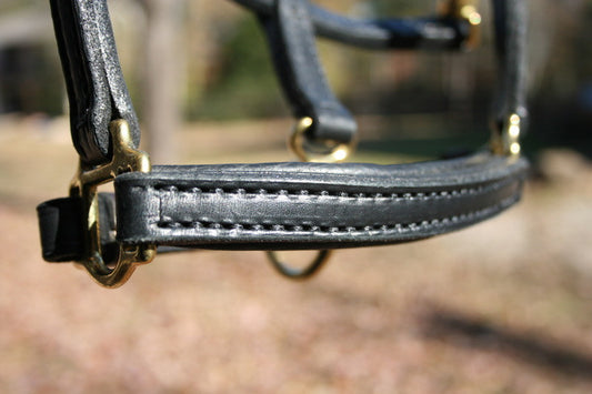Leather halter